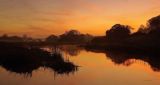 Sunrise over Afon Ogwr