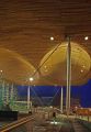 Under the Senedd canopy, Cardiff Bay