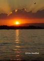 Sunset over Lake Garda, Italy