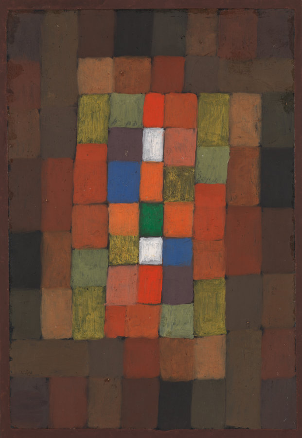 "Static-Dynamic Gradation" by Paul Klee, 1923