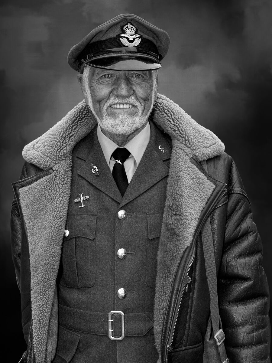 1st - Portrait of a 1940's RAF Pilot - Haydn Bartlett