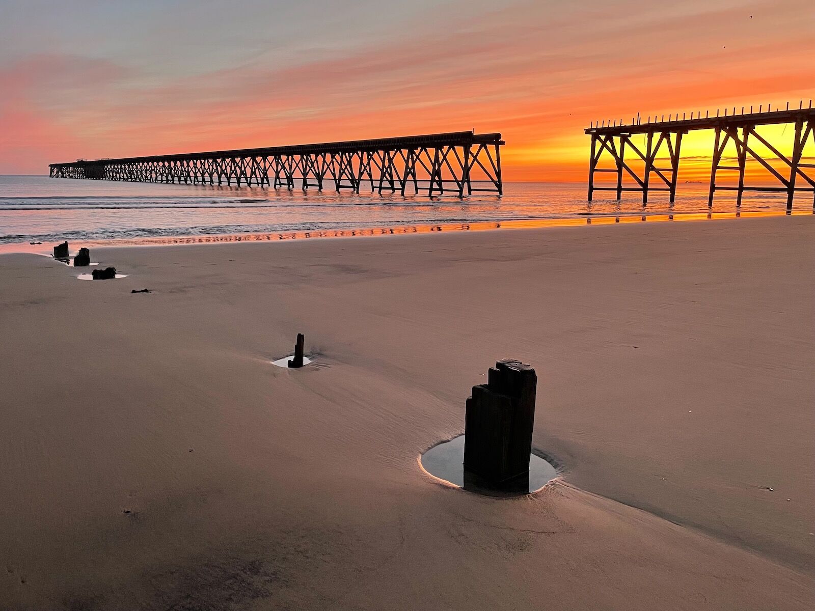 2nd - Steetley Pier Sunrise - Keith Norman
