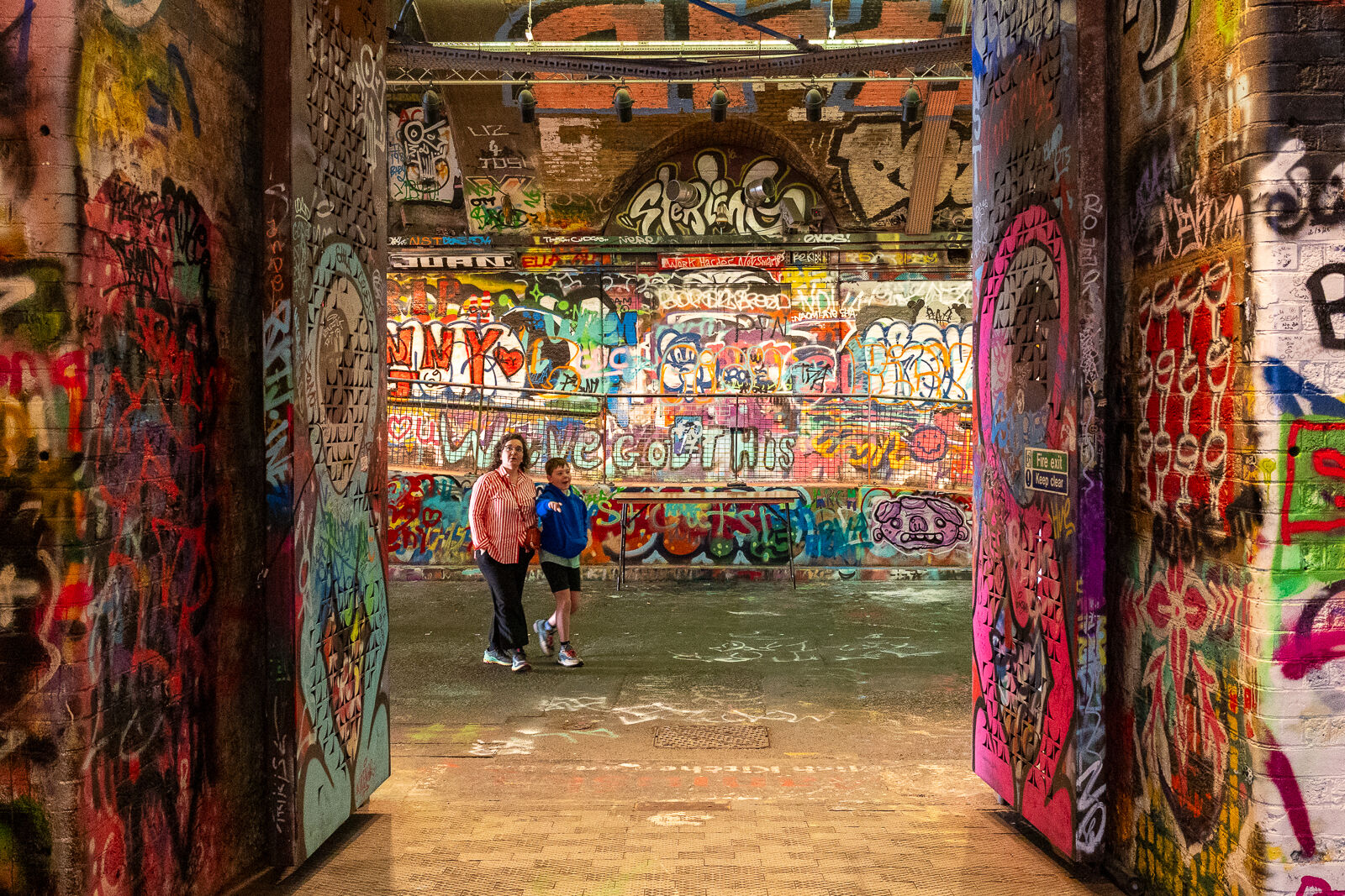 Score 18 - Exploring The Graffiti Tunnel - Elaine Hey