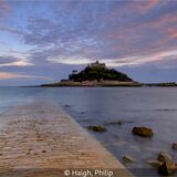 18 Points - St Michaels Mount Evening Light - Philip Haigh