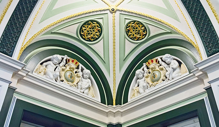 Cornice In Halifax Town Hall