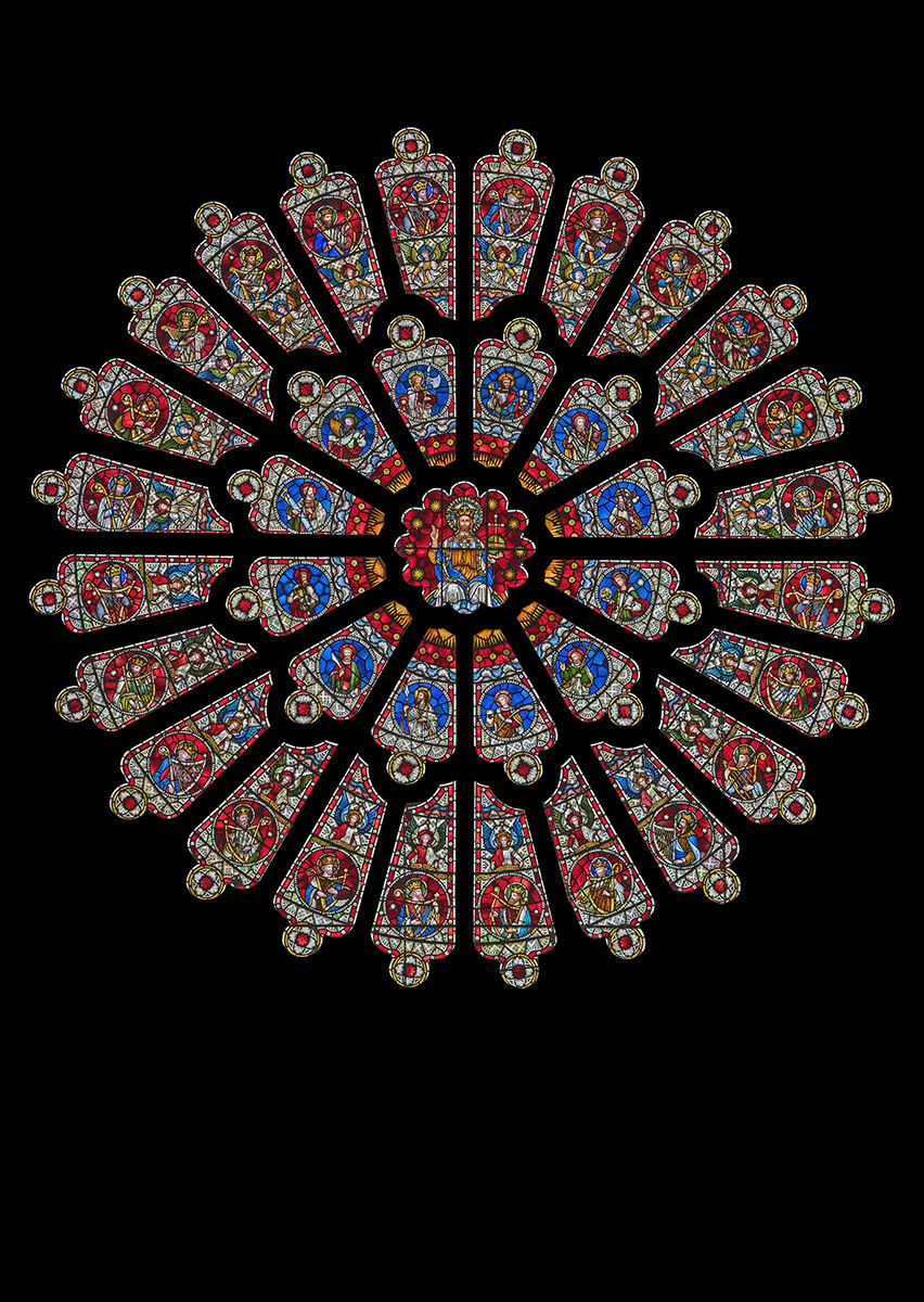 2nd - Durham Cathedral Round Window - David R Williams