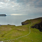Dusk - Nest Point And Lighthouse