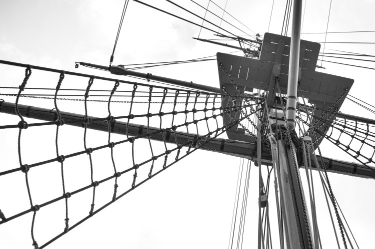HMS Gannet Rigging