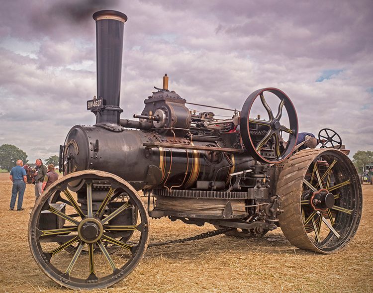 Steam Winch Traction Engine