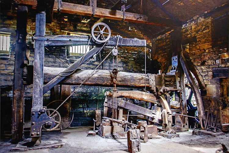 HALIFAX PHOTOGRAPHIC SOCIETY Water Powered Forge Hammer Wortley Top 