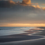 Bamburgh Beach at Sunrise