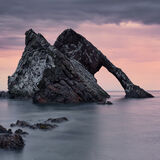 Bow Fiddle Rock at Sunrise