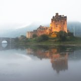 Misty Eilean Donan Castle
