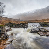 Glen Etive Waterfall