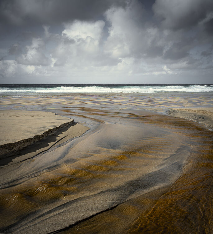 Heading Out to Sea. The Isle of Lewis.