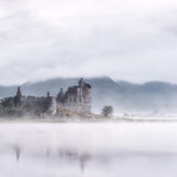 Kilchurn Castle in the Mist