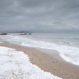 Lower Largo Beach in Winter