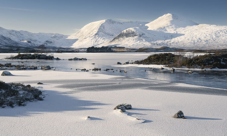 Rannoch Moor in the Grip of Winter