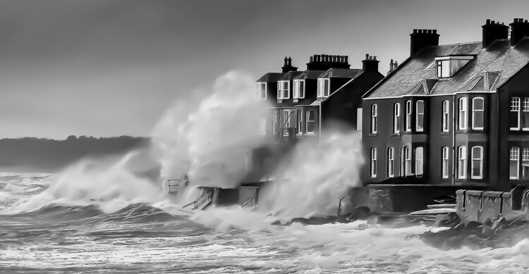 Storm Barra Arrives in Lower Largo 16