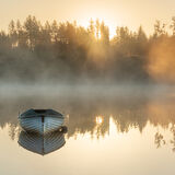 Sunrise on Loch Rusky