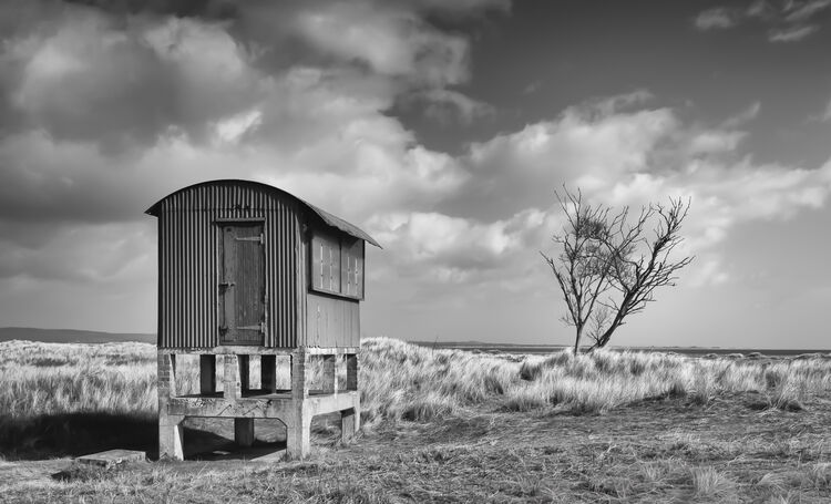 Tentsmuir WWII Observation Hut. Fife