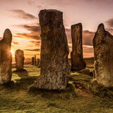 The Callanish Stones at Sunset
