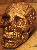 Human replica skull - celtic design