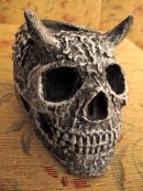 Horn Scull tea Candle, Etsy PJCreationCraft
