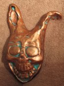 Donnie Darko Metallic paint, Frank rabbit - Etsy PJCreationCrafts.