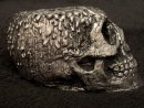 Human replica skull,candle holder, PJCreationCraft, Etsy.