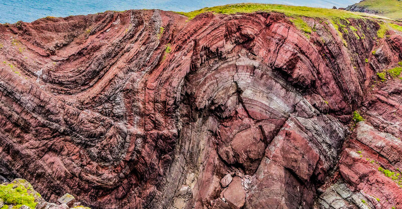 Task 4 - Patterns and Textures in Nature: 1st Place: Folded Rock