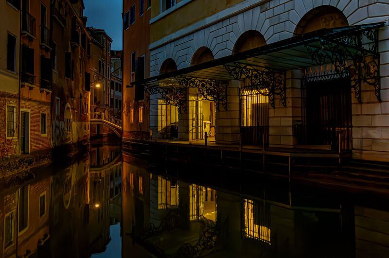 Highly Commended: Teatro Fenice Gondola Entrance Venice