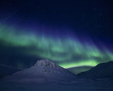 Northern Lights Over Svalbard