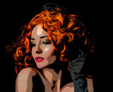 2nd Place: Red Head Beauty