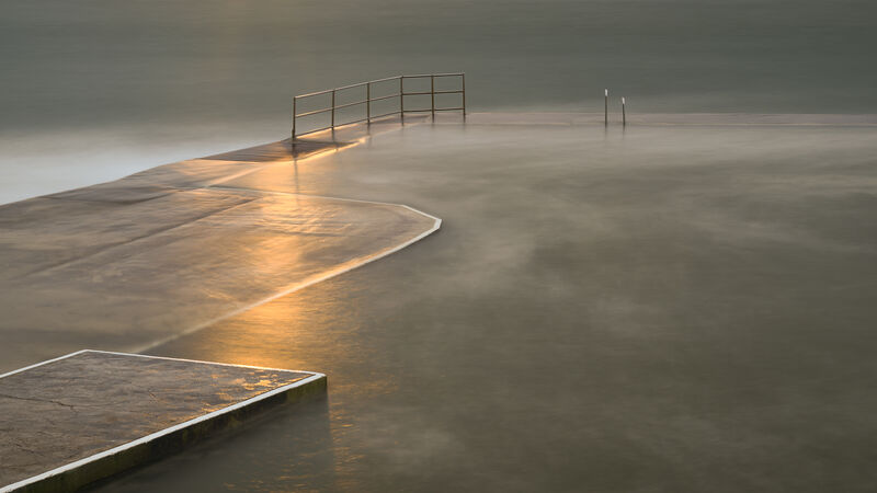 Certificate: Sea Pool At Sunset