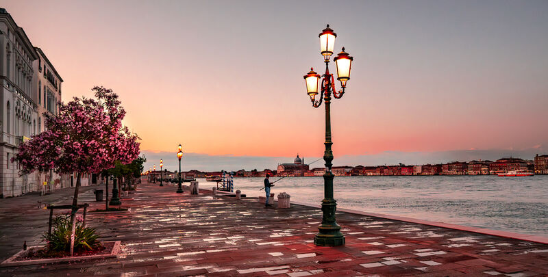 1st Place: Dawn Fisherman Venetian Lagoon