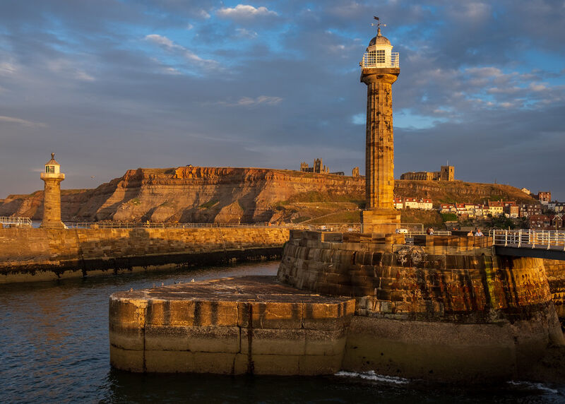 Commended: Evening Light at Whitby Harbour