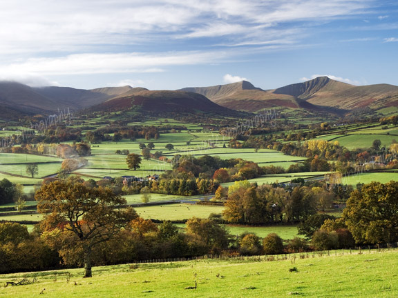Autumn in the Beacons.