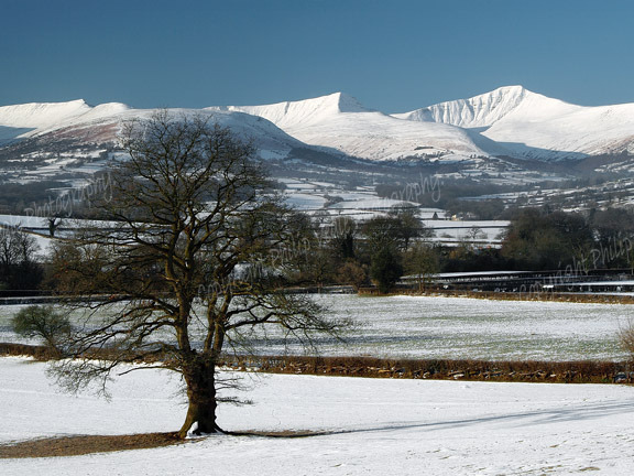 Brecon Beacons in winter 5.