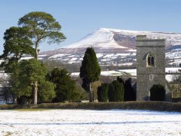 Llangasty in winter 2.