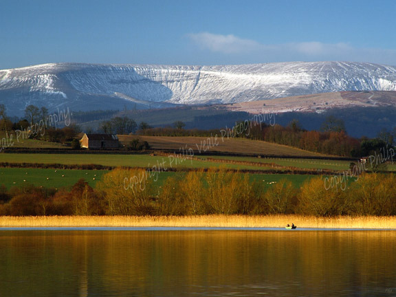 Gone fishing! Llangorse Lake.