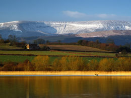 Gone fishing! Llangorse Lake.