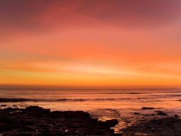 Sunset, Nash Point.