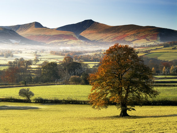 Autumn Mist, The Brecon Beacons.