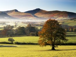 Autumn Mist, The Brecon Beacons.