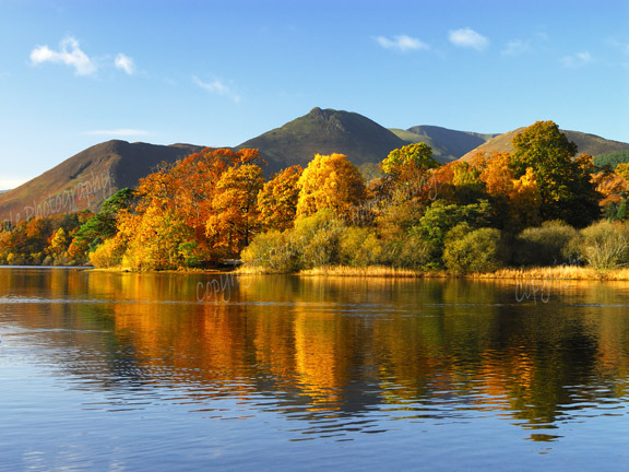 Autumn, Derwent Water.
