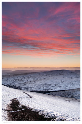 Winter Sunset.