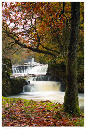 Horseshoe Falls on the Nedd Fechan.