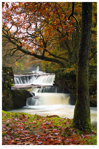 Horseshoe Falls on the Nedd Fechan.