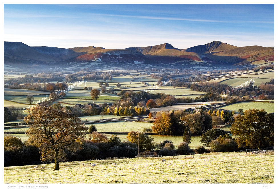 Autumn Dawn,The Brecon Beacons.